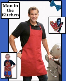 Man in the Kitchen - Apron & Mitt-Man in the Kitchen - Apron & Mitt
