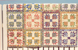 Bear Paw in Bloom Quilt Pattern