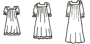 Elizabeth Lee Nursing Nightgown-Elizabeth Lee, nursing nightgown pattern, nightgown for nursing, nursing pajamas, pattern, patterns