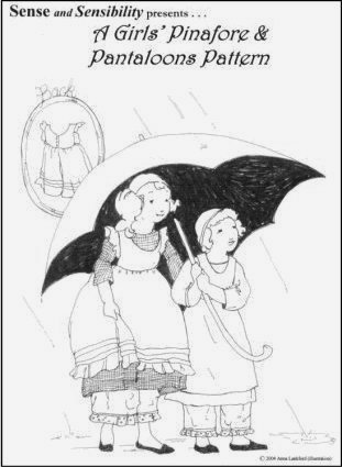 Girl's Pinafore & Pantaloons Pattern