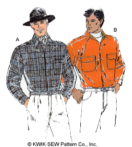 Kwik Sew® Men's Shirt pattern