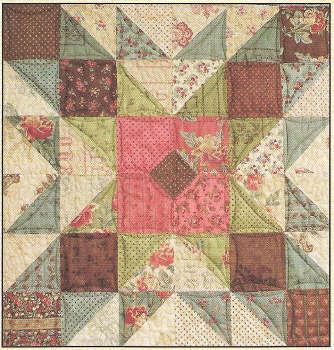Grandma's Attic Quilt Pattern-Grandma's Attic Quilt Pattern