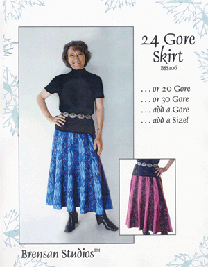 24 Gore Skirt Pattern-gore skirt, pattern, patterns, brensan, skirt, patterns for skirts, pattern for a skirt, modest