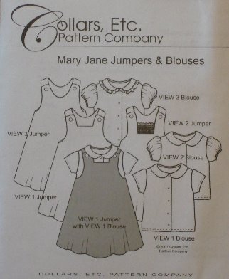 Mary Jane Jumpers & Blouses, sizes 2-5-Mary Jane Jumpers & Blouses, sizes 2-5
