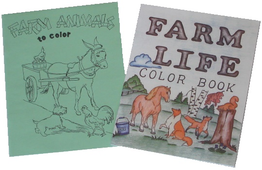 Farm Coloring Books-Farm Coloring Books