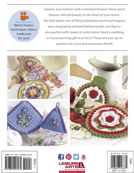 Towel Toppers and Potholders - crochet
