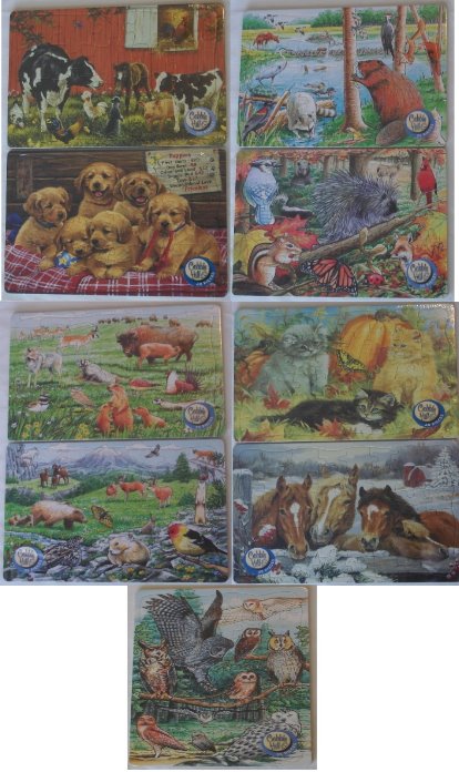 Children's Tray Puzzles-Children's Tray Puzzles