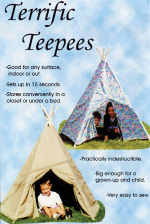 Terrific Teepees-Terrific Teepees by Sew Baby
