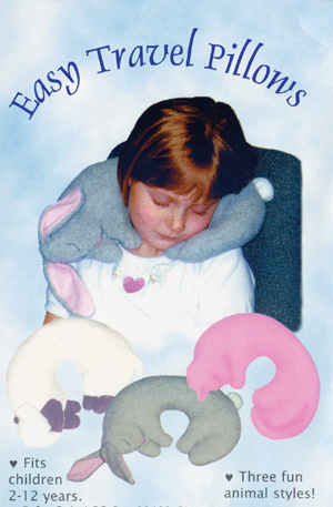 Easy Travel Pillows-Easy Travel Pillows by Sew Baby