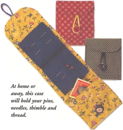 Becky's Needle Case with Pocket-Becky's Needle Case with Pocket