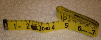 Dritz 60" Yellow Measure Tape